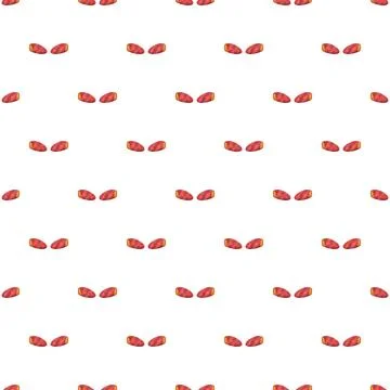 Abstract pattern of symmetric organic red shapes 스톡 일러스트
