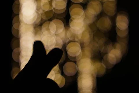 Abstract pattern texture background light Bokeh. Stock Photos