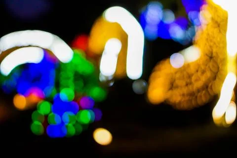 Abstract pattern texture background light Bokeh. Stock Photos