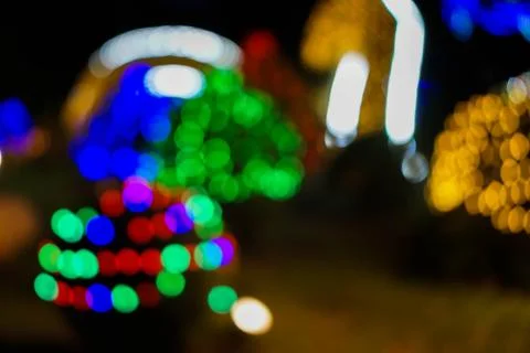 Abstract pattern texture background light Bokeh. Stock Photos