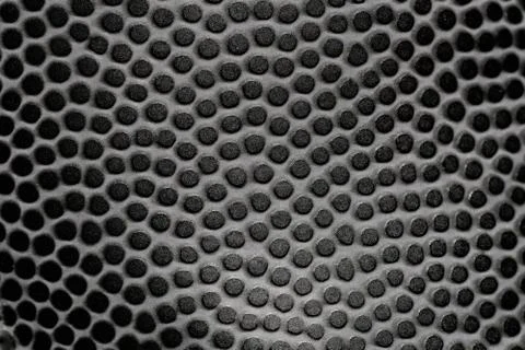 Abstract pattern texture background made of small black circles Stock Photos