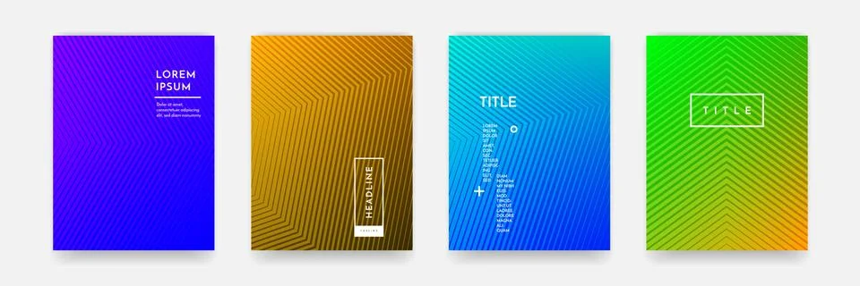 Abstract pattern texture book brochure poster cover gradient template vector  イラスト素材