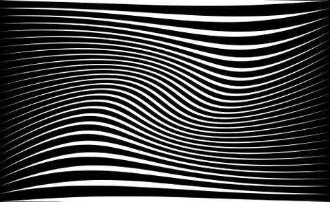Abstract pattern / texture with wavy, billowy lines 스톡 일러스트