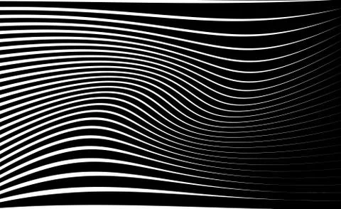 Abstract pattern / texture with wavy, billowy lines 스톡 일러스트