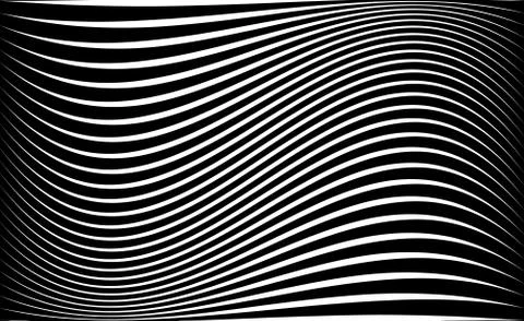 Abstract pattern / texture with wavy, billowy lines 스톡 일러스트