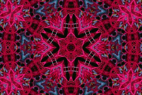 Abstract pattern of threads with 3D effect 스톡 일러스트