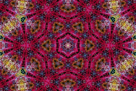 Abstract pattern of threads with 3D effect Stockillustratie
