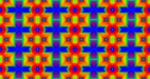 Abstract Pattern Tile Illustration Of Colorful Blur Wave Liquid 스톡 일러스트
