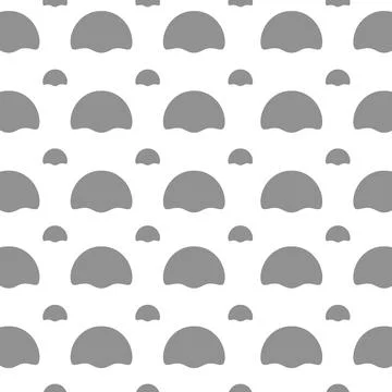 Abstract pattern on a transparent background, gray symmetrical elements, st.. Stock Illustration