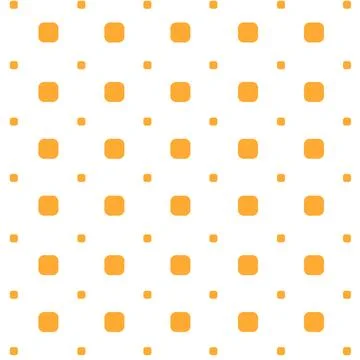 Abstract pattern on a transparent background, orange soft squares, symmetri.. Stock Illustration