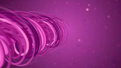 Abstract pattern of twisted lines. Glamour background 3d illustration Illustrazione stock