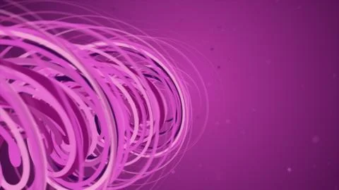 Abstract pattern of twisted lines. Glamour background 3d illustration Stock Illustration