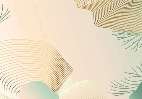 Abstract pattern vector background. Minimal underwater banner design with wave イラスト素材