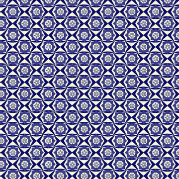 Abstract pattern vector blue background イラスト素材