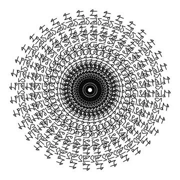 Abstract pattern vector desgin illustration Stock Illustration