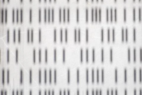 Abstract pattern of vertical lines on white surface Stock Photos