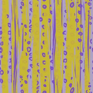 Abstract pattern with vertical stripes green and purple Illustrazione stock