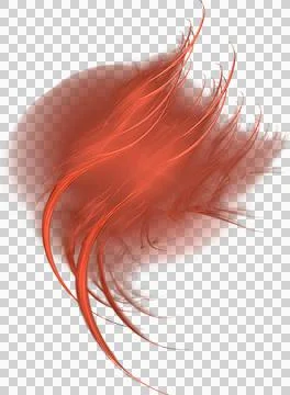 Abstract pattern from vertical wavy red lines, isolated element, logo, decor イラスト素材
