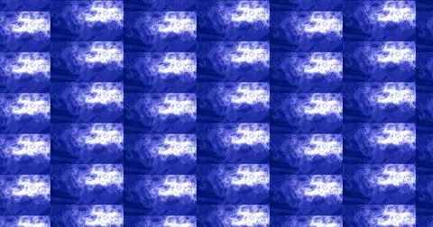 Abstract pattern of vibrant clouds on a bright green background Stock Illustration