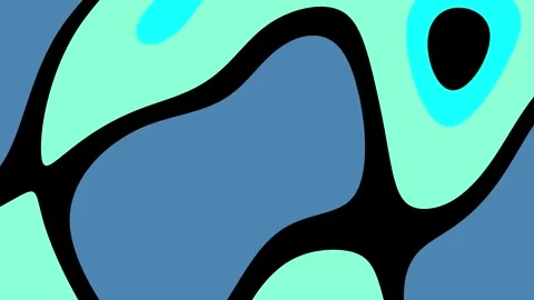 Abstract pattern with vibrant colors and shapes, perfect for backgrounds Stock Footage 327613550