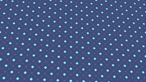 Abstract pattern video background seamless loop animation blue lines and squares Stock Footage 275558679