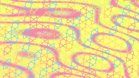 Abstract Pattern Visuals Ambient Scene Inspiring Colorful Loops in Soft Lig.. Stock Footage 337915670