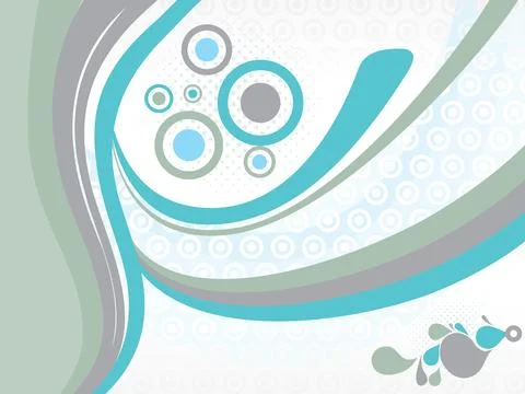 Abstract pattern wallpaper Stock Illustration
