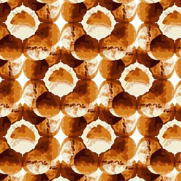 Abstract pattern of warm gold color with honey beeswax. Bee honey pattern wit Illustrazione stock