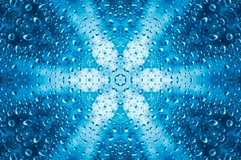 Abstract pattern of water drops 스톡 일러스트