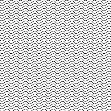 Abstract pattern with waves. Vector Illustration. Stock Illustration