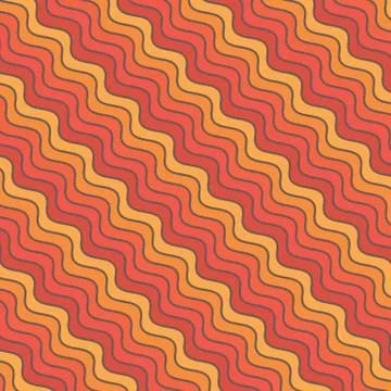 Abstract pattern with waves. Vector Illustration. Stock Illustration