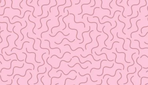 Abstract pattern wavy lines pink modern vector background Illustrazione stock