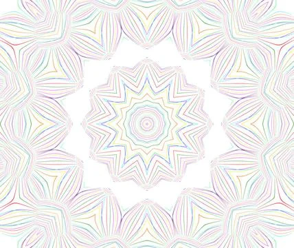 Abstract pattern White background with abstract color lines Copyright: xZo... Stock Photos