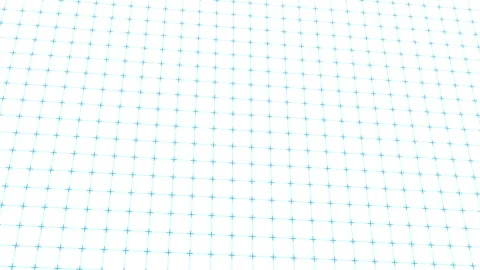 Abstract pattern white background animation blue and green lines seamless loop Stock Footage 274369533