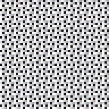 Abstract pattern of white paper with shadows, vector illustration Illustrazione stock