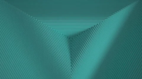 Abstract pattern of white triangles with an offset effect. Animation of rings fo Video stock 164779404