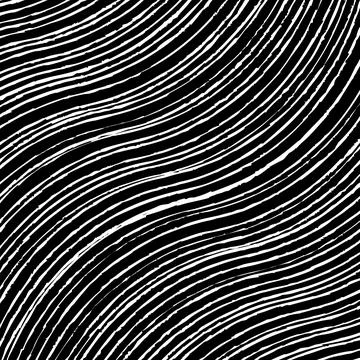 Abstract pattern with white wavy grunge stripes Stock Illustration