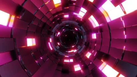 Abstract pattern with wireframe and nice colorful glow design 3d illustration Ilustração Stock