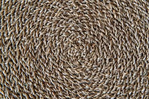 Abstract pattern. Woven wicker texture. Willow, rattan, bamboo. Rough coarse, Stock Photos