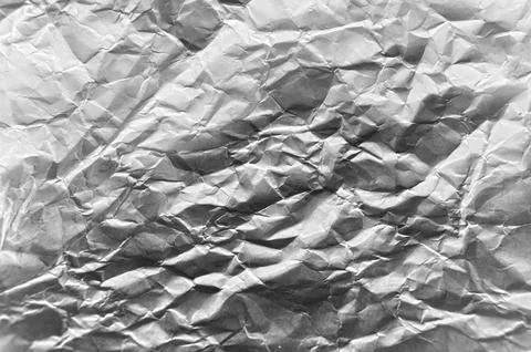 Abstract pattern of a wrinkled paper. Stock Photos
