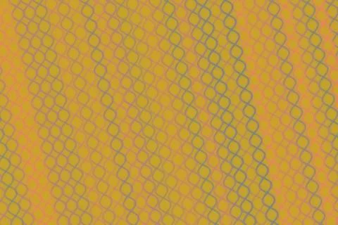 Abstract pattern of yellow and purple circles on orange background Stock Photos
