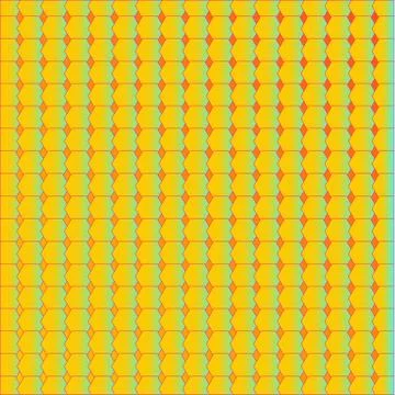 Abstract pattern in yellow with gradient イラスト素材