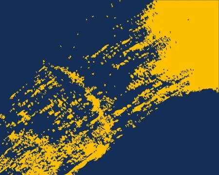 Abstract pattern yellow spot on blue background Stock Illustration