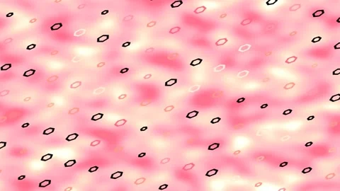 Abstract Patterned Background with Soft Pink Blooming Light and Geometric C.. Stock Footage 327946020