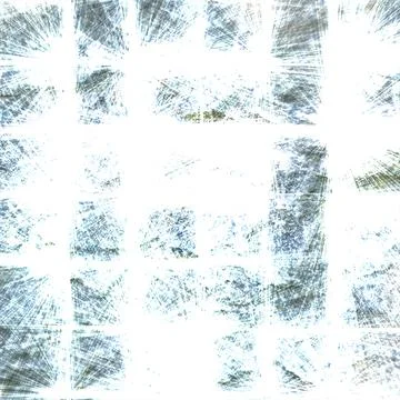 Abstract patterned background texture featuring blue and white weathered grid Stock Photos