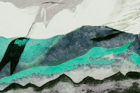 Abstract patterned illustrative wallpaper with different colors and shades Stock Illustration