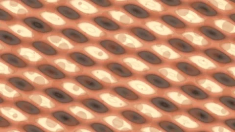 Abstract Patterned Surface Moving and Blurring in Warm Tones Stock Footage 327602763