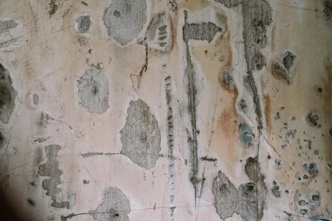 Abstract patterned wooden table Stock Photos