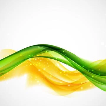 Abstract patterns of color flag of Brazil Stock Illustration