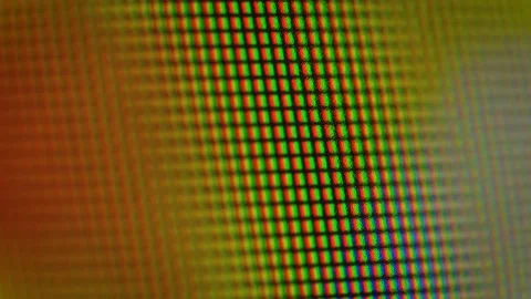 Abstract patterns of colored light from pixels Stock Footage 195112747
